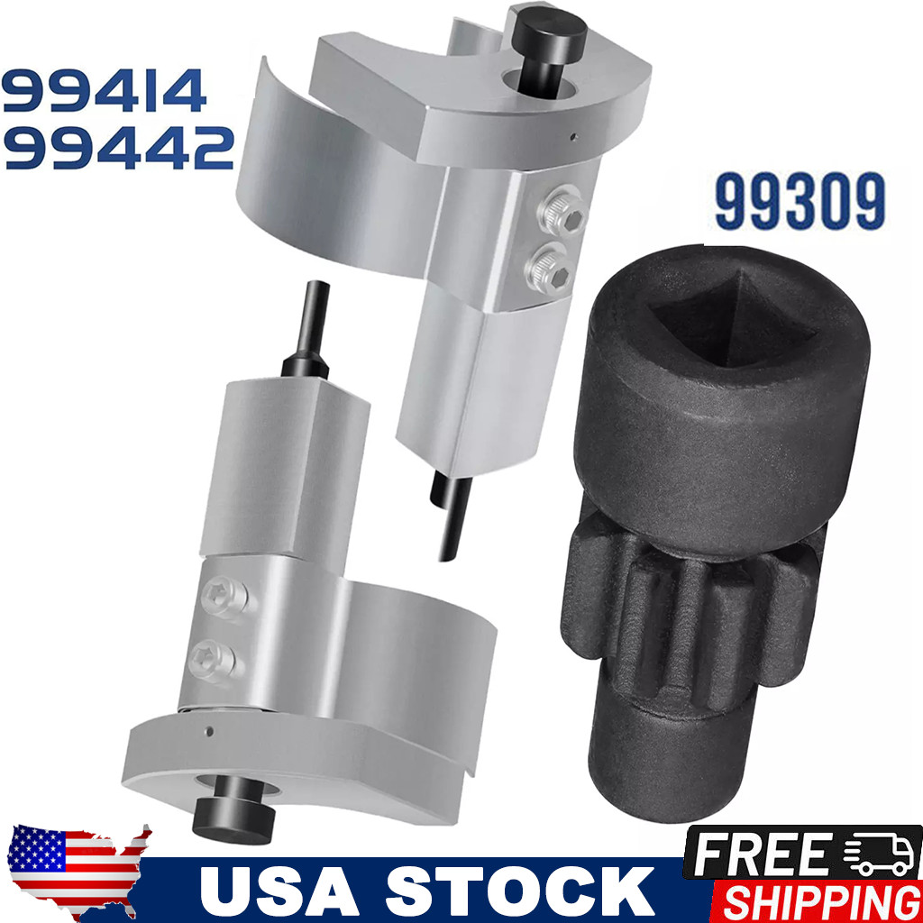 99442 & 99414 Injector Setting Tool + 99309 Crankshaft Rotator For Scania Truck