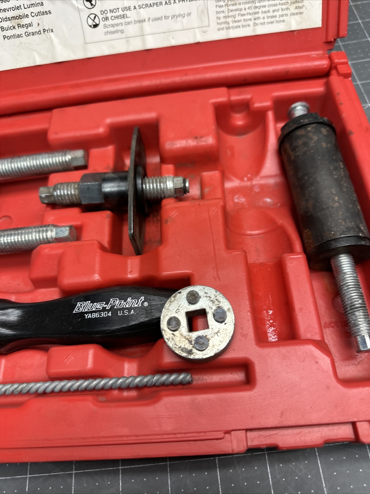 Blue Point Brake Resetting Gauge YA2780 (vv24