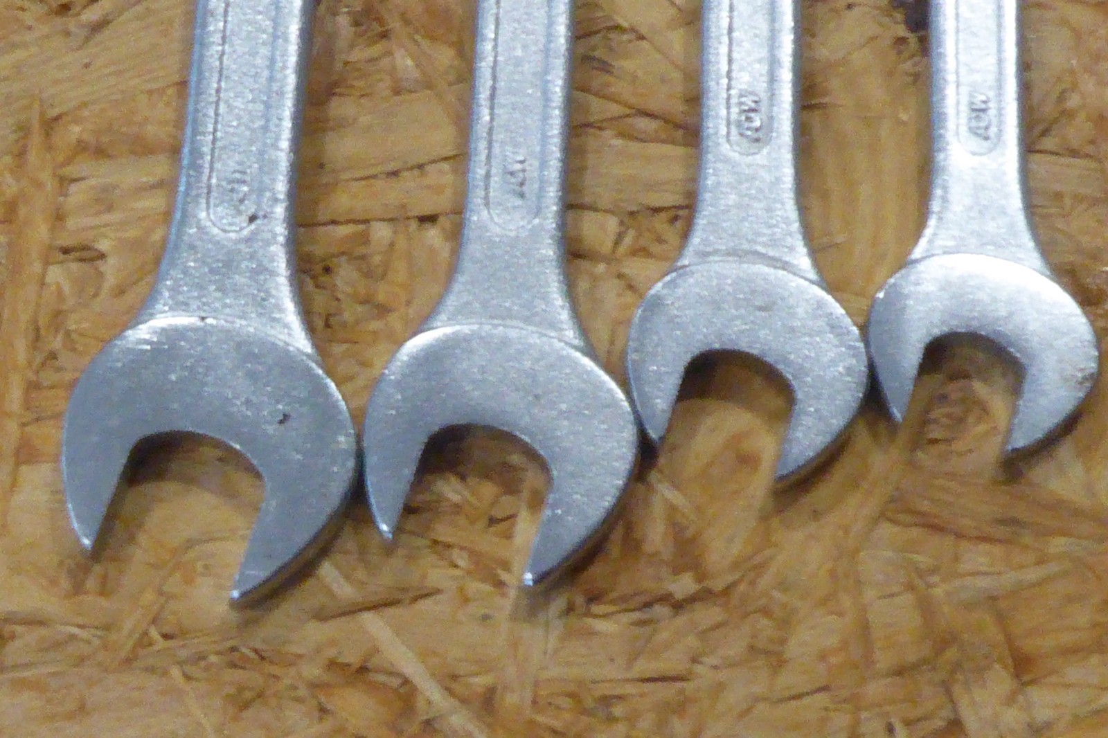 DIN 3113A set 15 metric combination spanners 6-24mm see listing for all sizes