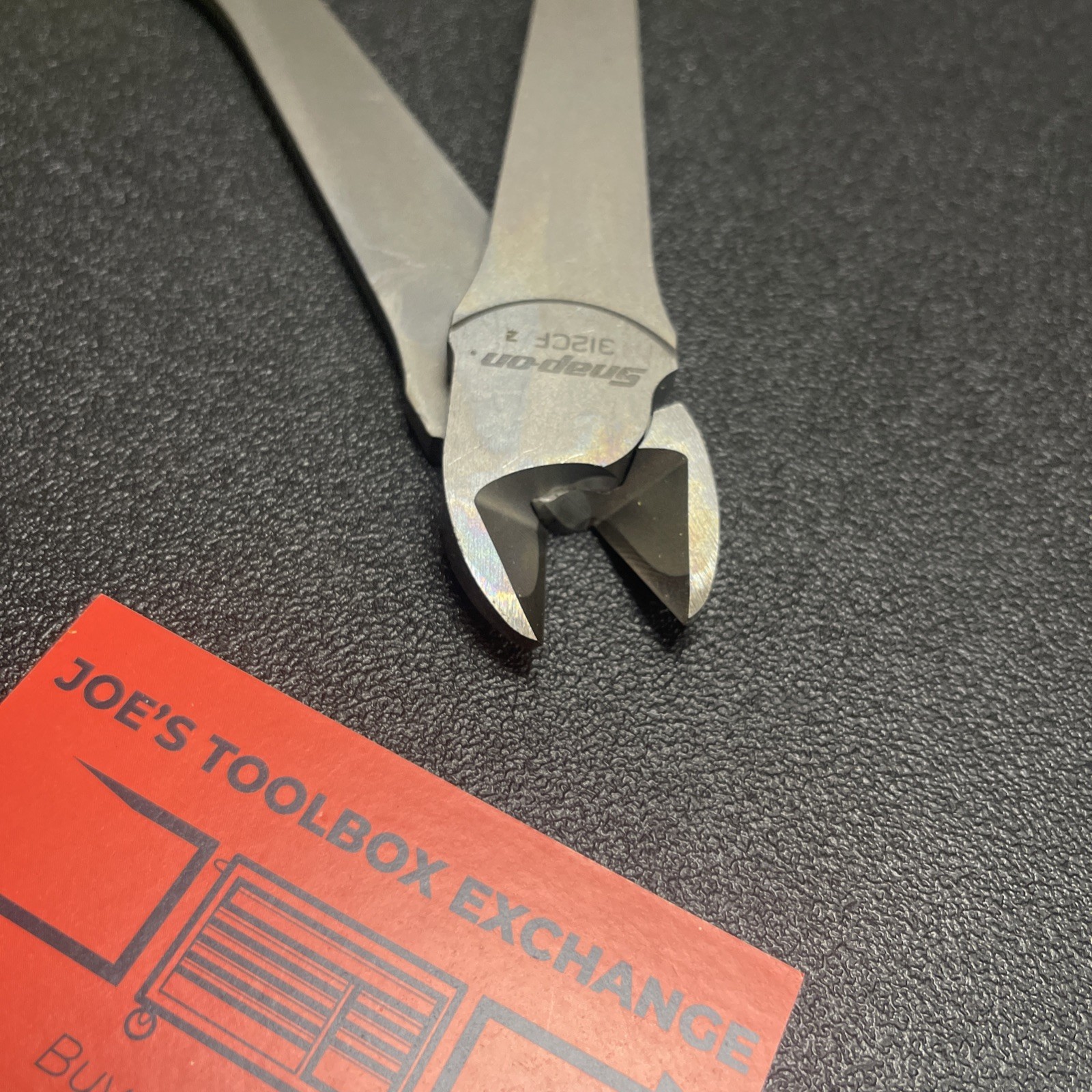 Snap-On Tools USA NEW Hi Viz 11″ VectorEdge Heavy Duty Diagonal Cutters 312CFHV