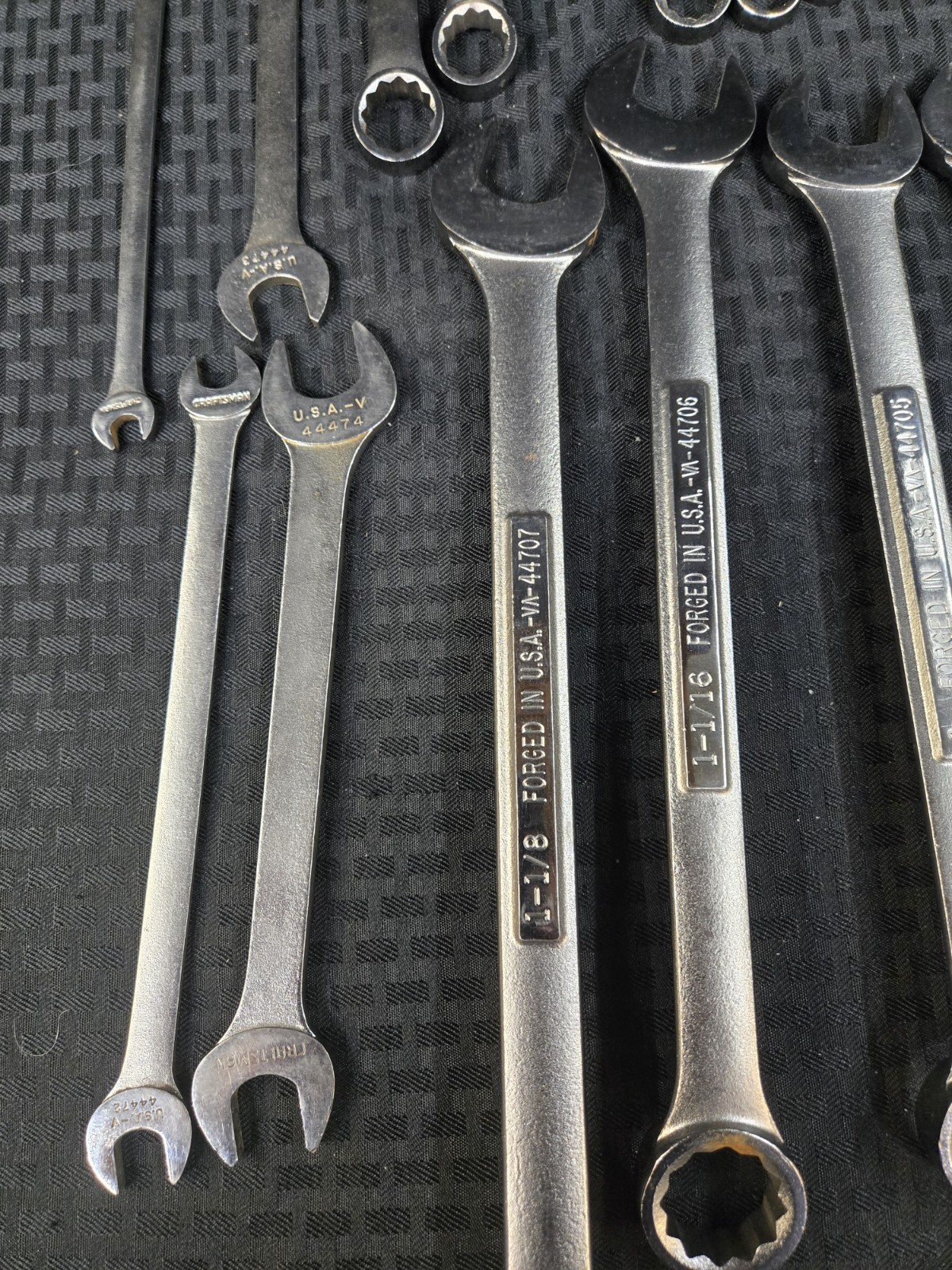 Craftsman SAE Combination Wrench Set, USA 13 pc 3/8 to 1-1/8″, and Thin Wrenches