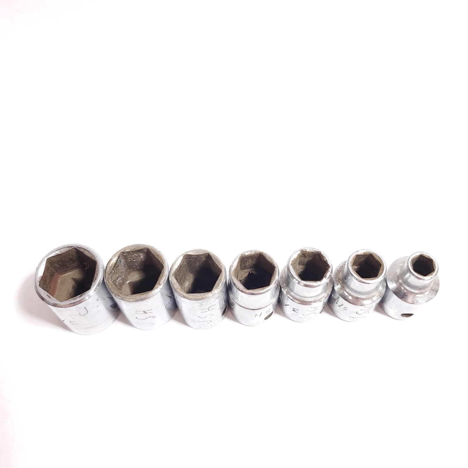 MAC Tools 7 pc. 3/8″ Drive SAE Shallow Socket Set 5/8 – 1/4 6-point X206 – X86