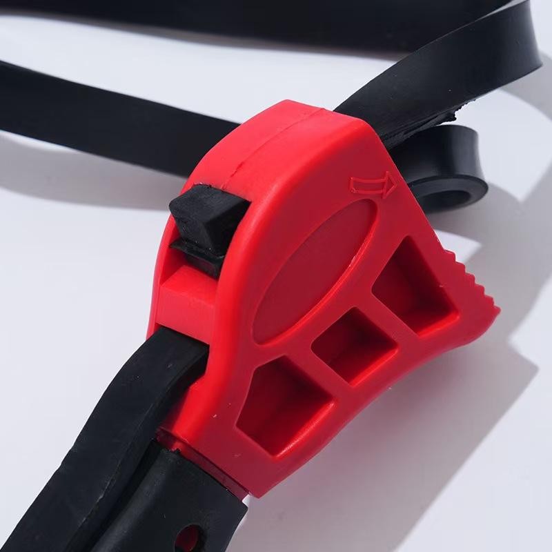 6in Adjustable Belt Wrench Oil Filter Strap Wrench Jar Lid Opener Tool