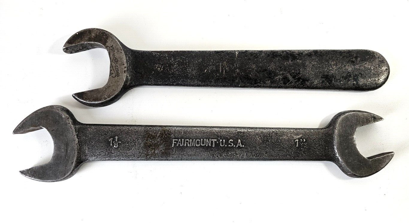 2 Lot VTG Open-End Wrenches Fairmount & …