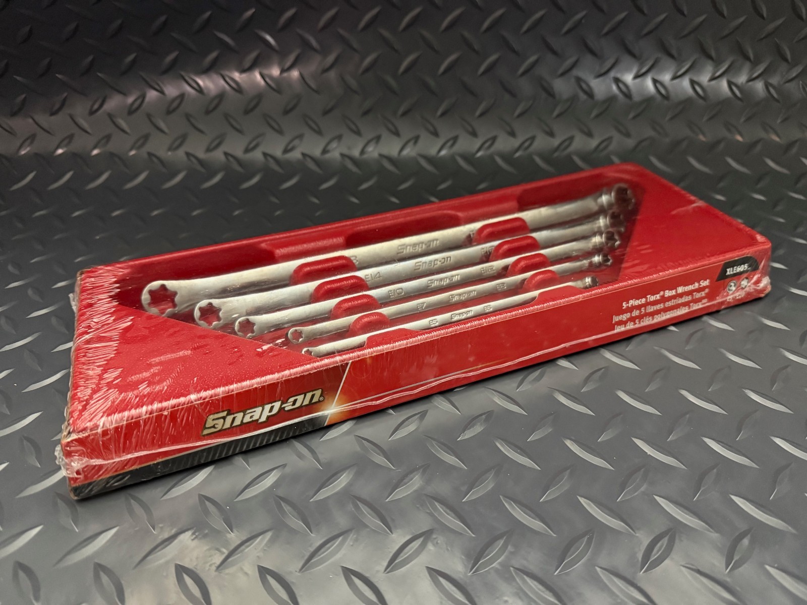 SNAP ON TOOLS USA 5 Pcs TORX Long 10º Offset Box Wrench Set E5-E20 XLE605 SEALED