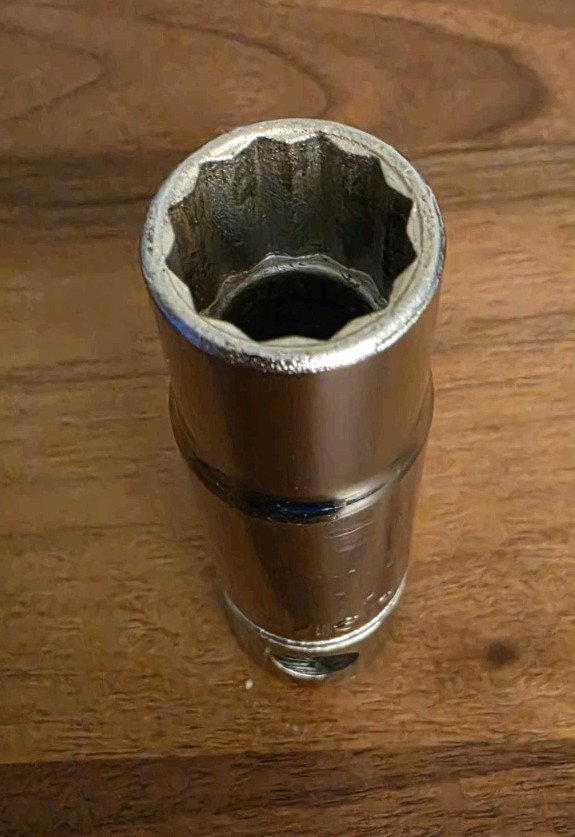 ​Williams USA SD-1218 9/16″ 12-Point Deep Socket 1/2″ Drive Vintage Tool