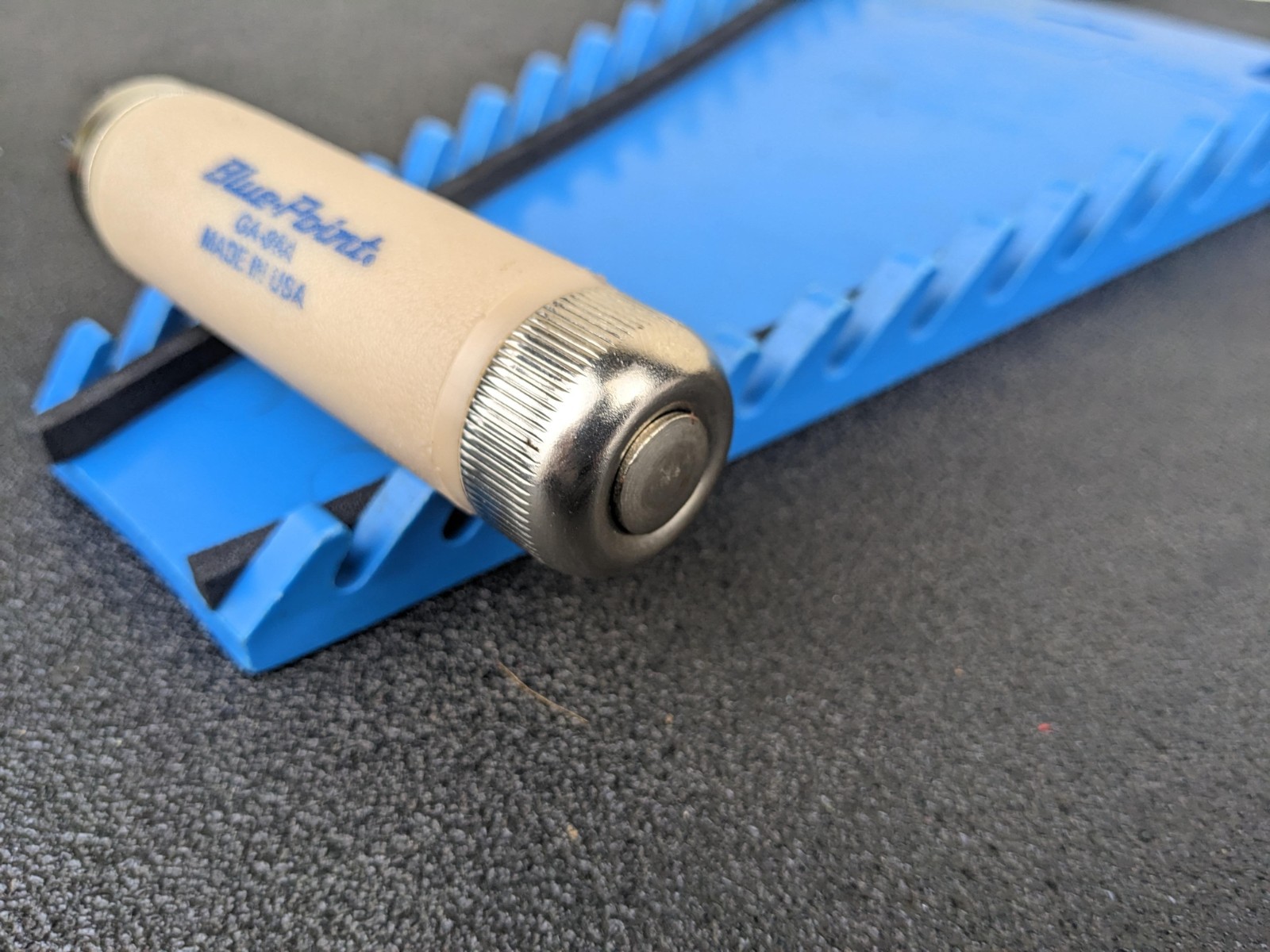 #bp099 Blue-Point Plastic Adjustable Jaw File Handle GA98A GA-98A