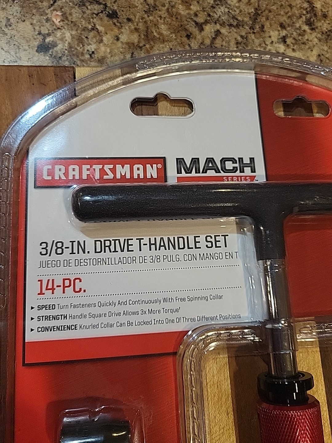 Craftsman Mach Series 3/8” T-Handle Driver and Bit Set 50014. NOS! 🔥