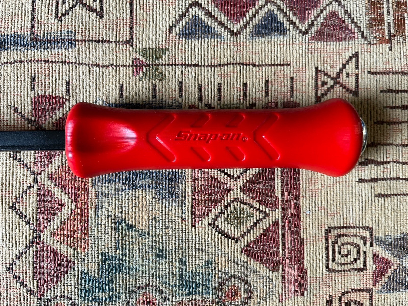 Snap On 24” Striking Pry Bar In Classic Red SPBS24A Made In USA New Premium Tool