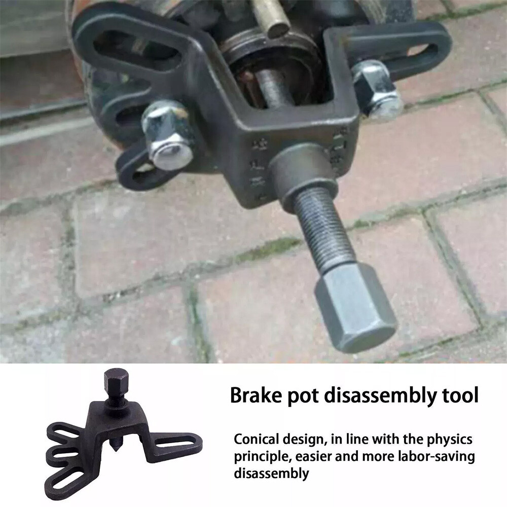 Universal 4 Holes Motorcucle Wheel Hub Puller- Rear Brake Drum Remover Tool USA