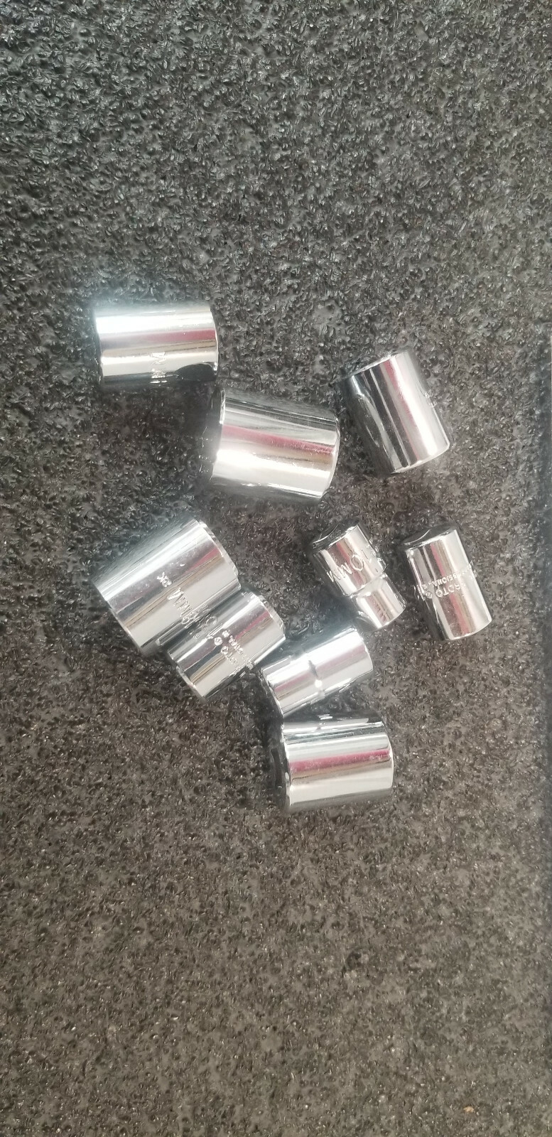 PROTO 10mm-19mm 3/8″ 12 point Socket Set Missing 16mm Set #3