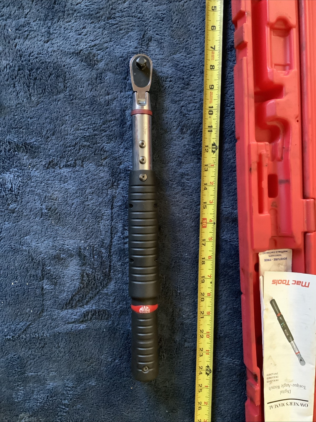 Mac Tools Twxa100fd, 3/8” Drive Digital Torque Wrench….see Pics….