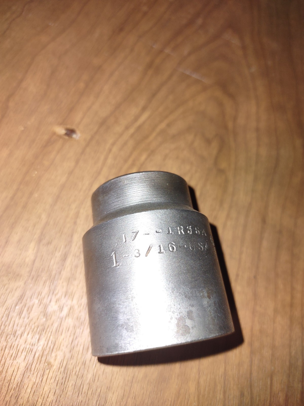 P & C Tools #17-1R56A 1-3/16″ SAE 1/2″ Drive 6-Point Impact Shallow Socket