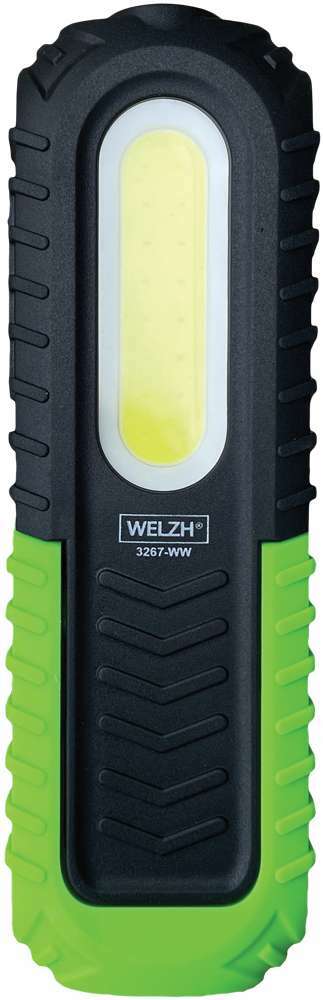 Welzh Werkzeug Mini COB LED Rechargeable Work Light Lamp 350 Lumens Rotating
