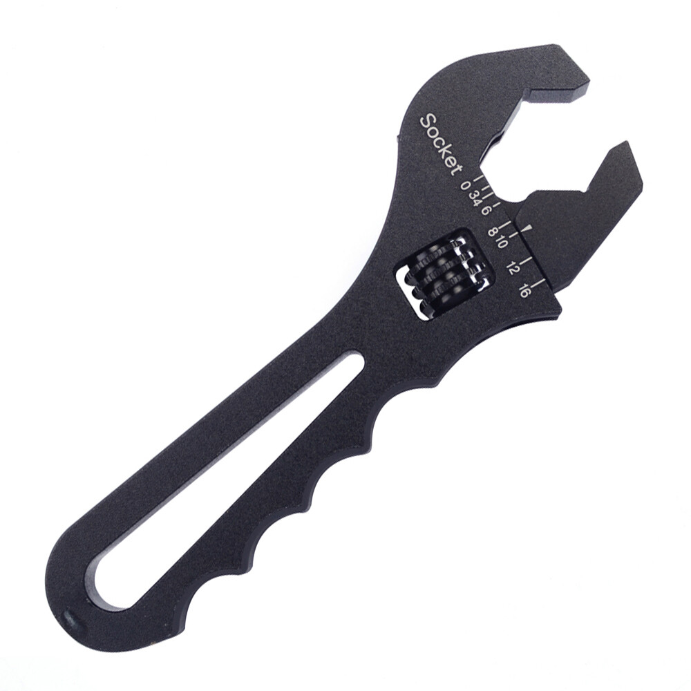 Adjustable Wrench Spanner Wrenches Hand Tool for Hose Fitting AN3-AN16 Aluminum