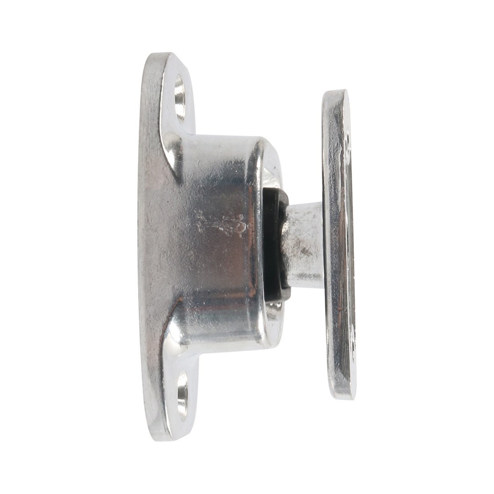 RV Door Holder Door Plunger Socket Aluminum Alloy Rubber Base Soft Plastic Pad