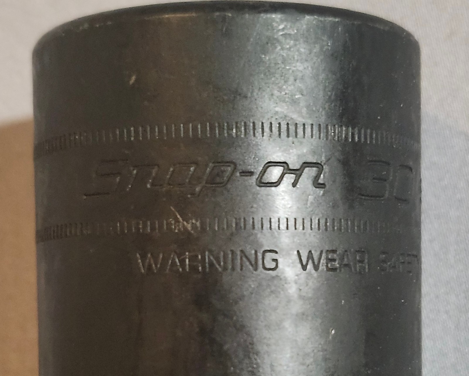 Snap-on SIMM300 30mm 1/2 Drive Deep Impact Socket Vintage USA UPRR Union Pacific