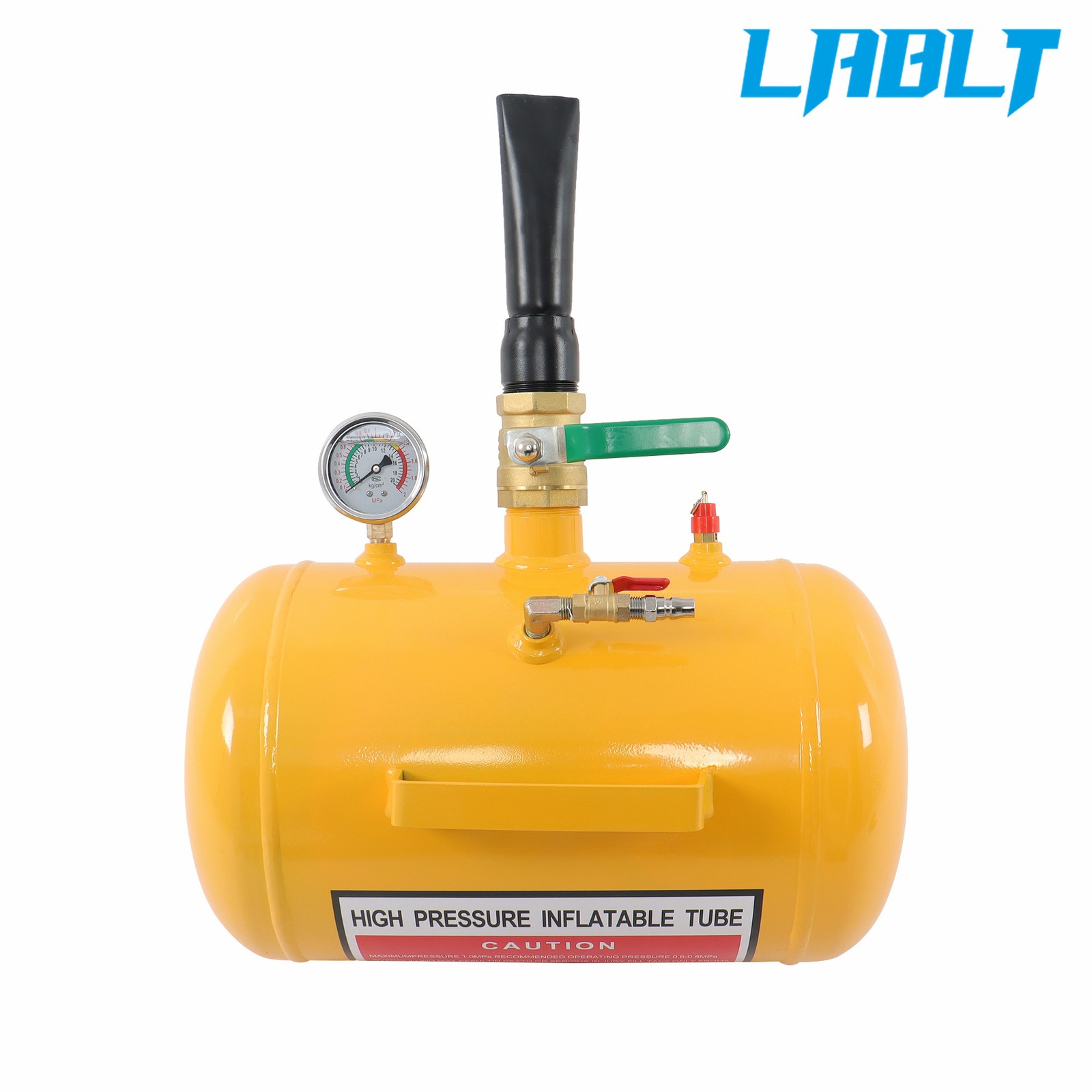 Heavy Duty Air Tire Bead Seater Blaster Seating Tool 5 Gallon 145PSI Yellow