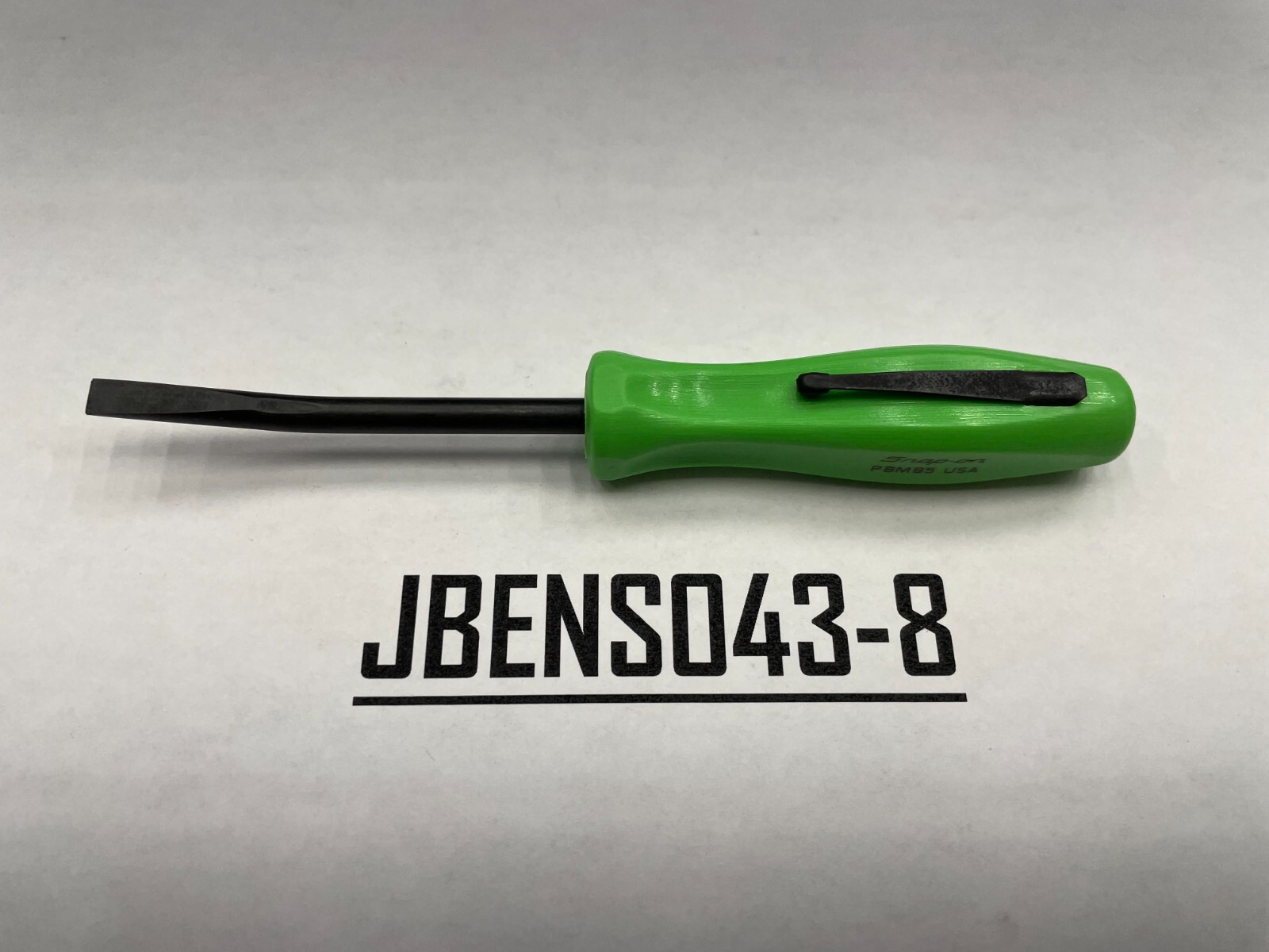 Snap-on Tools USA NEW GREEN 5″ Length Angle Tip Mini Pocket Prybar PBMB5G