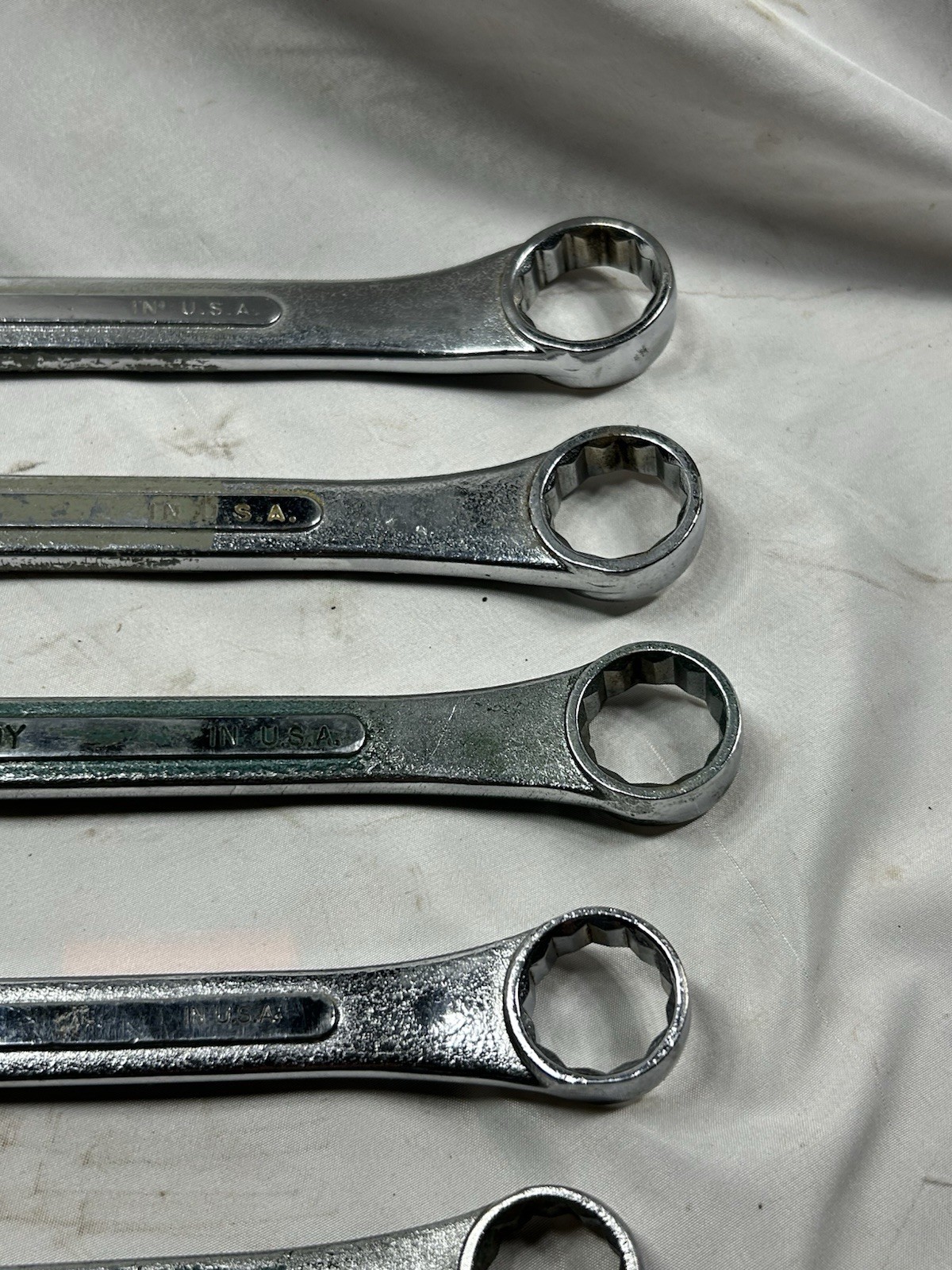 SK Tools SAE 13pc Combination Wrench Set 12/6pt 1/4”-1” USA Model 1714