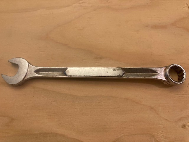 Thorsen 17mm Combination Wrench 1017 USA Metric Chrome Vanadium Steel