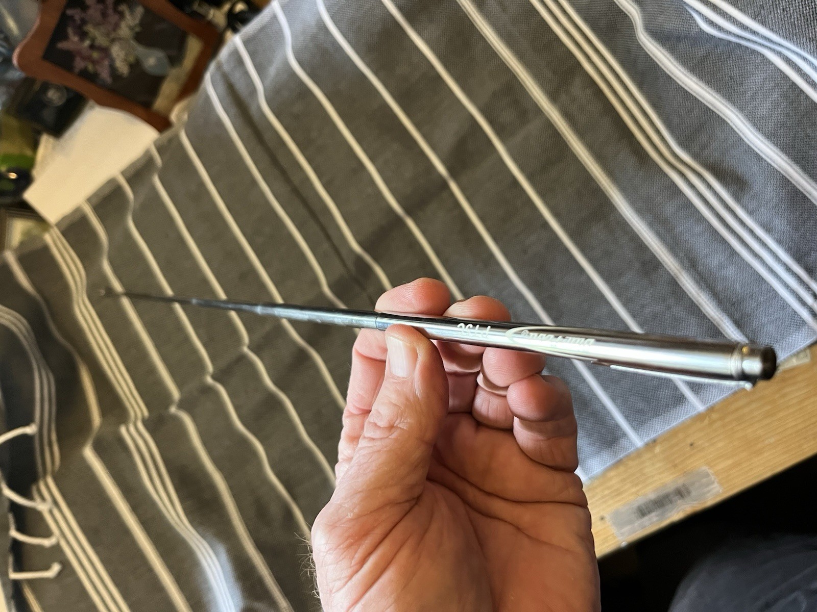 Blue Point Extending Magnetic Pen Super Long New Precision Tool In Chrome