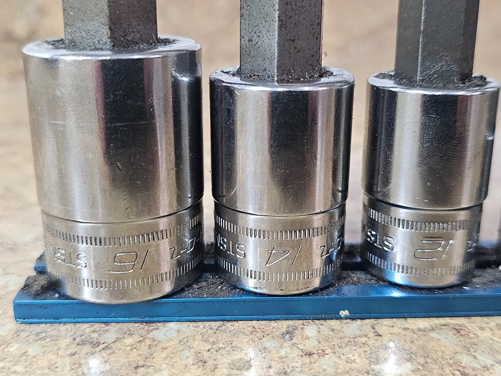 Snap-on Metric Triple Square Socket Driver Set 6pcs 1/2″ & 3/8″ DR TSSKIT