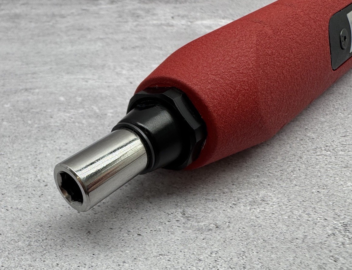 Snap-On 1/4″ Hex Preset Torque Screwdriver (1.5–15 in-lb) w/manual, QDRIVER4