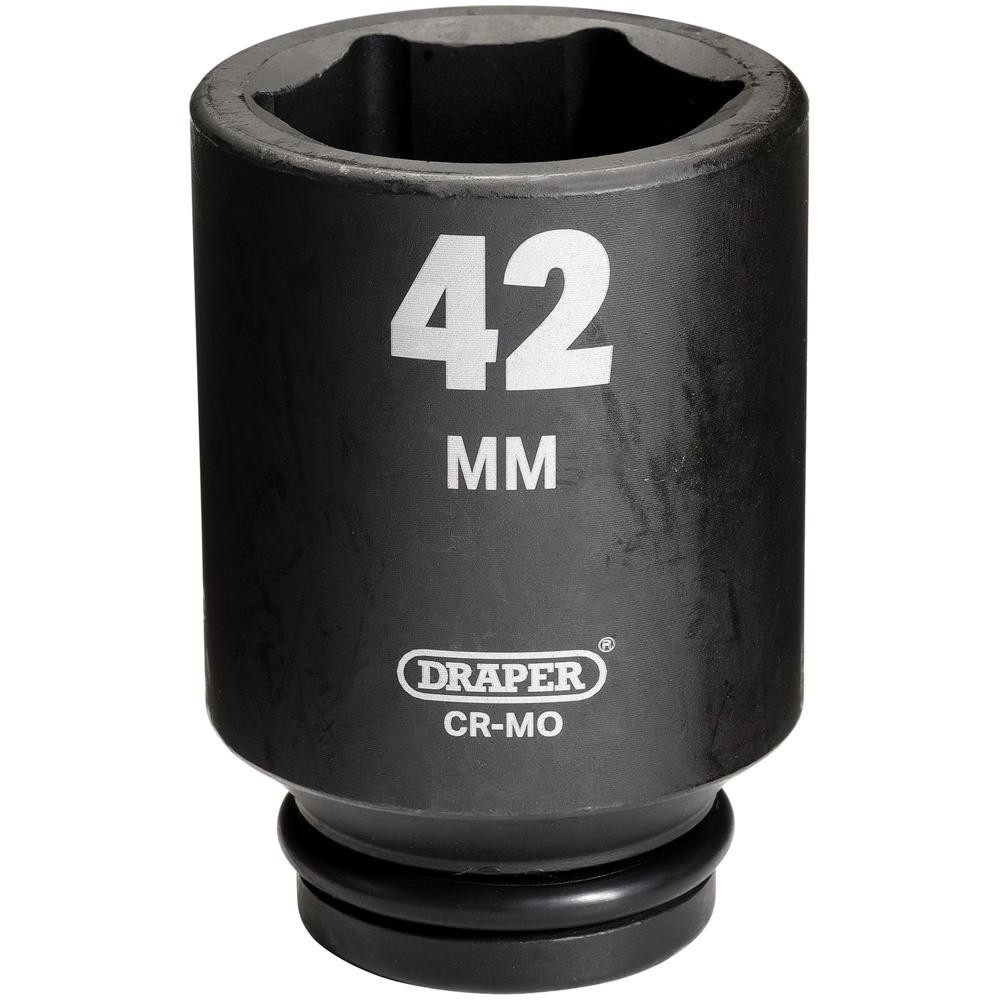 Draper Expert 3/4″ Drive Deep Hexagon Impact Socket Metric 42mm
