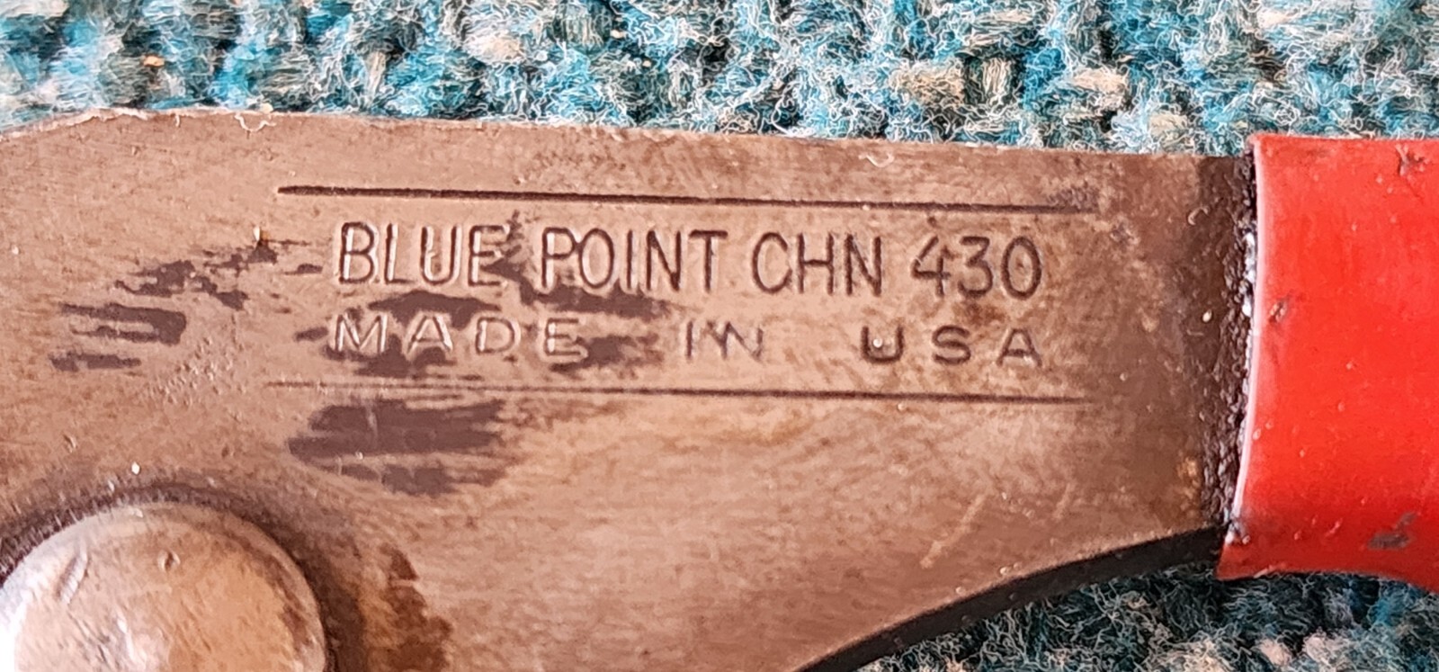 VTG BLUE POINT BY SNAP ON CHN 430 10″ CHANNELOCK SLIP-JOINT PLIERS! USA MADE!