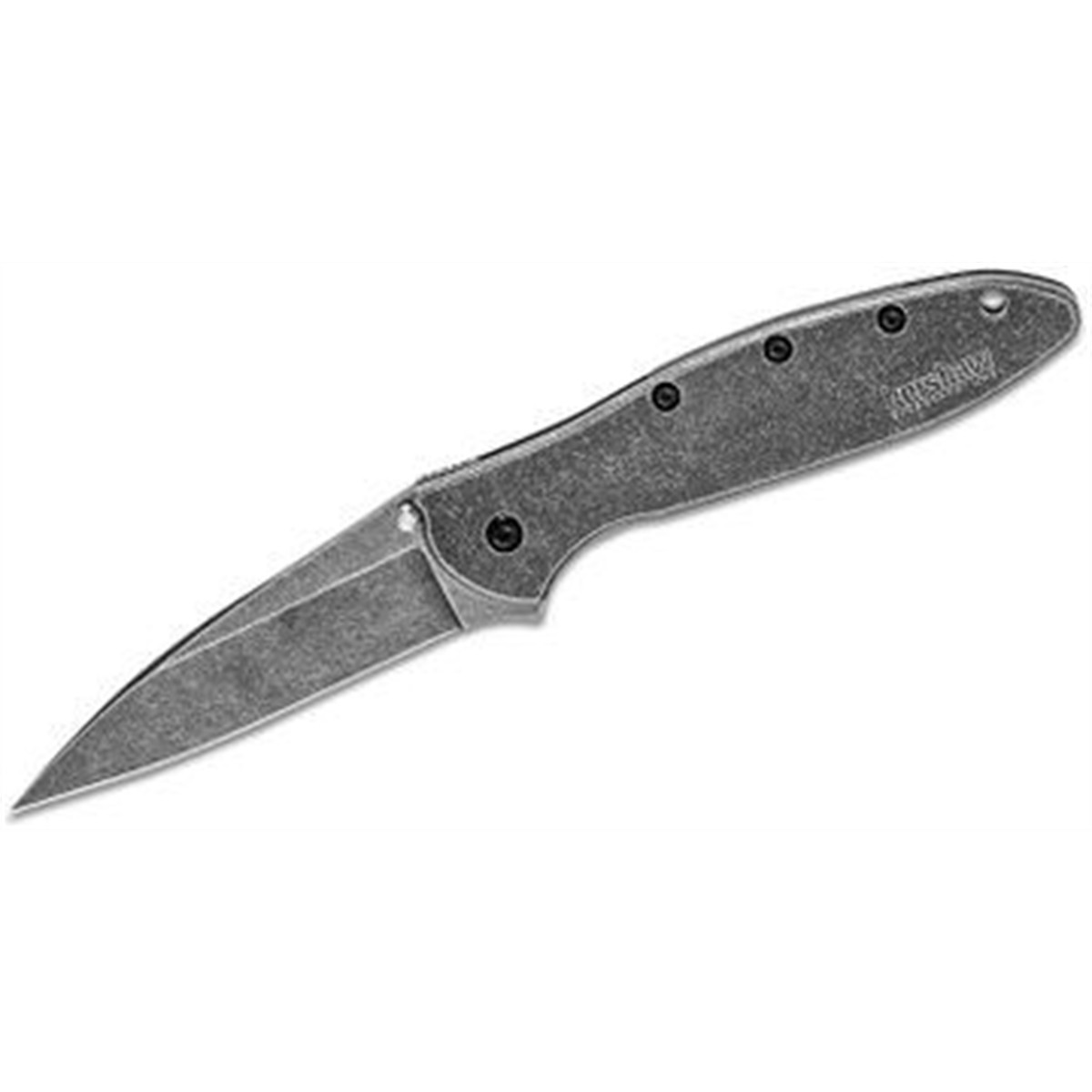 Kershaw Leek Assisted Open Frame Lock Drop Point Blade EDC Folding Pocket Knife