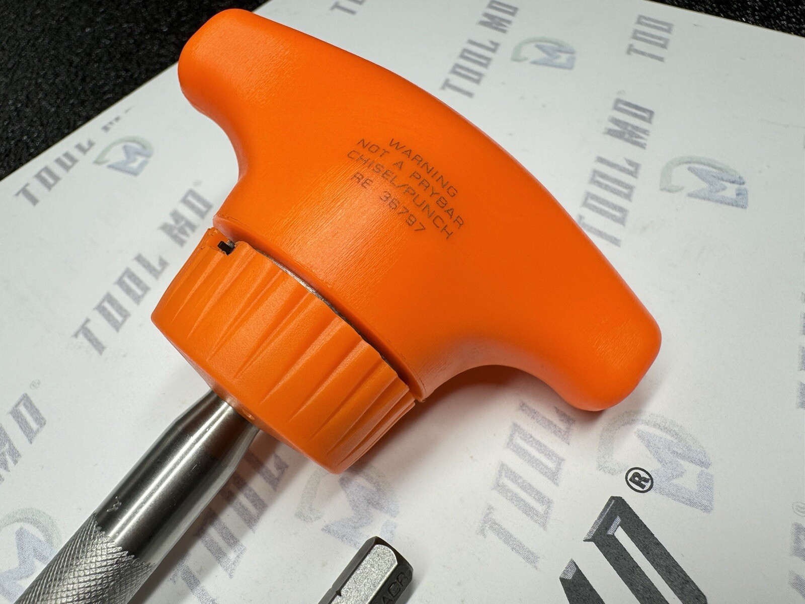 Snap-on Tools USA NEW ORANGE T-Handle Ratcheting STUBBY Screwdriver SSDMRT1