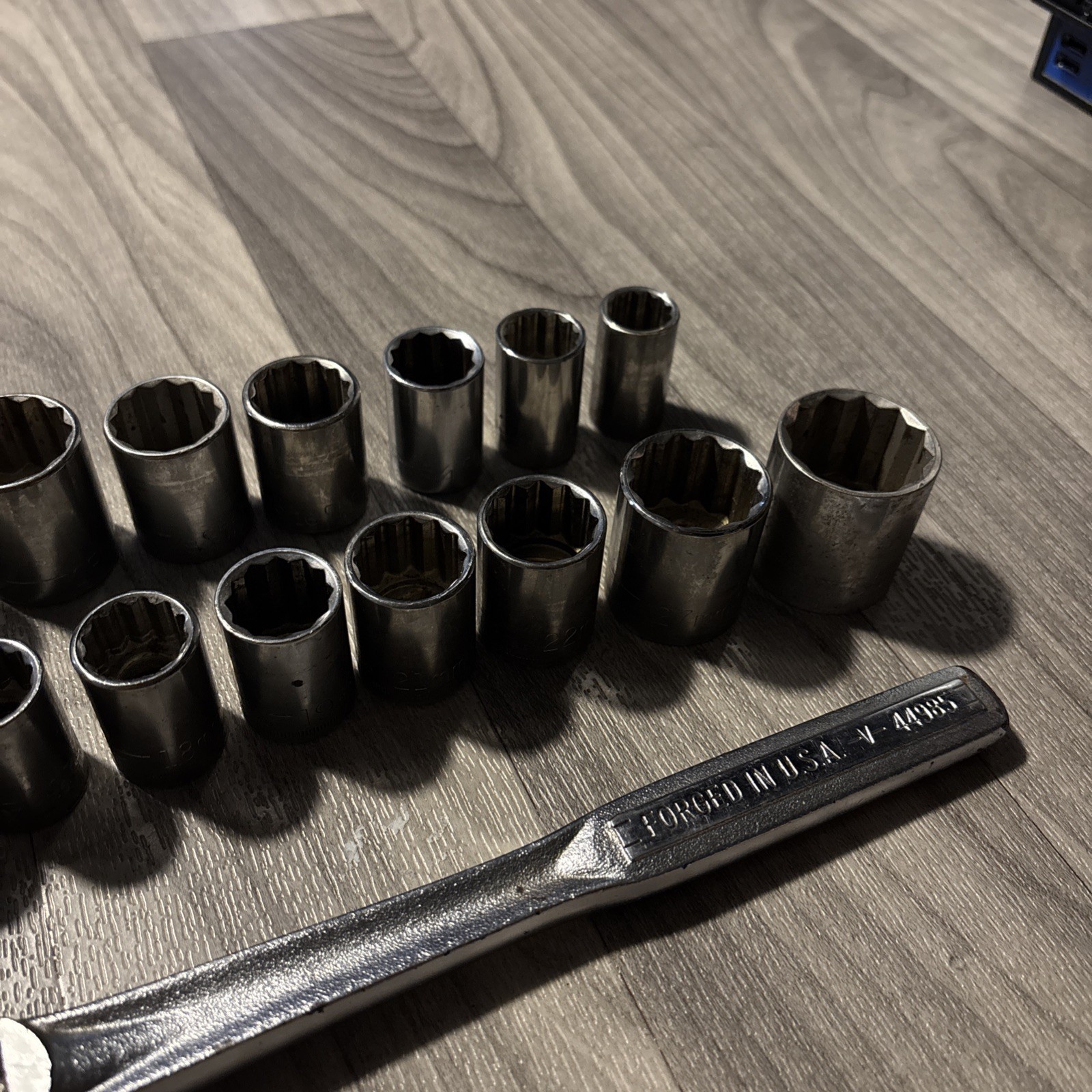 Vintage Craftsman =V= Socket Set 17 Piece’s 1/2” Drive standard & metric READ!!!