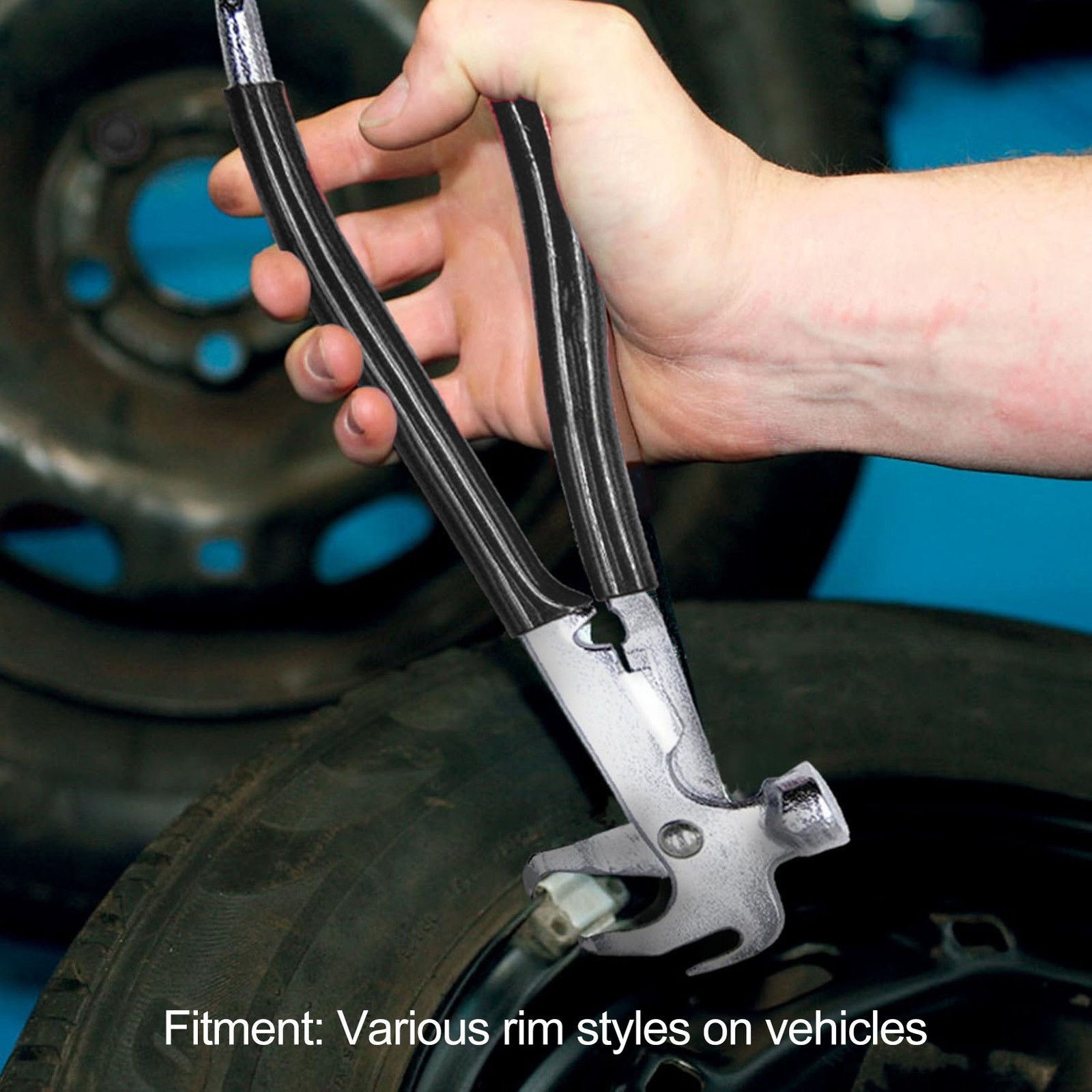 Professional Wheel Weight Removal Tool Lightweight Portable For Various Vehicles