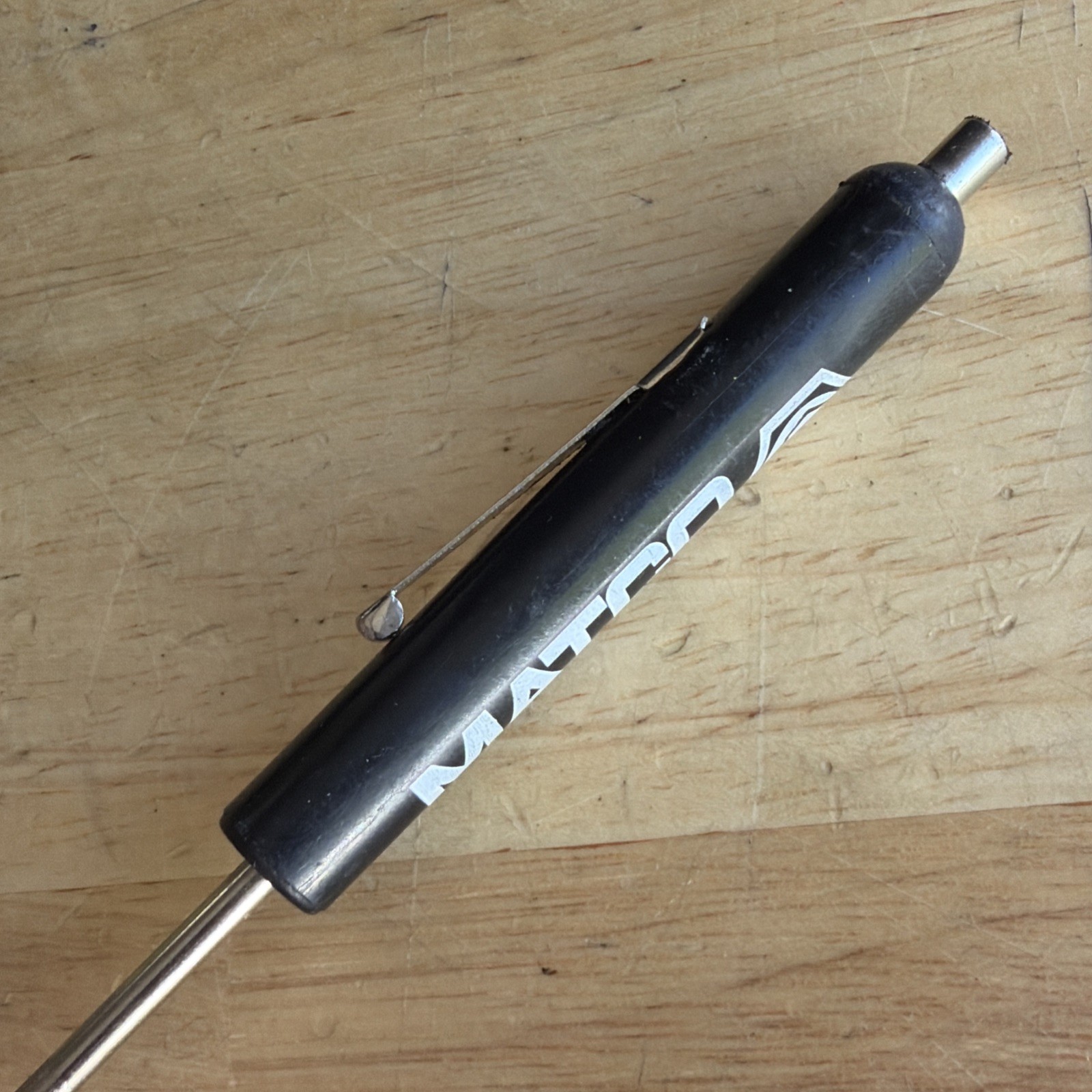 Matco Tools Mini Pocket Magnetic Flat Slotted Screwdriver Black Promo