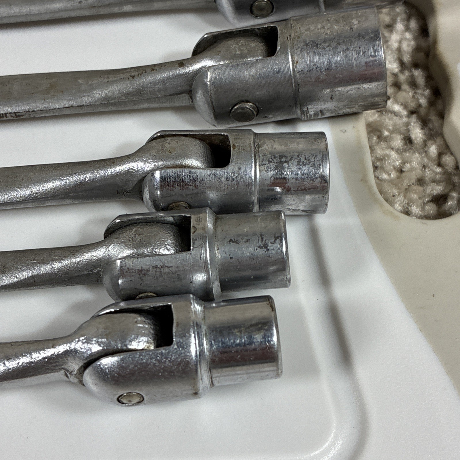 Truecraft Flex Head Wrench Socket Set 5pc SAE 3/8-3/4 Japan + 1 Metric 10mm