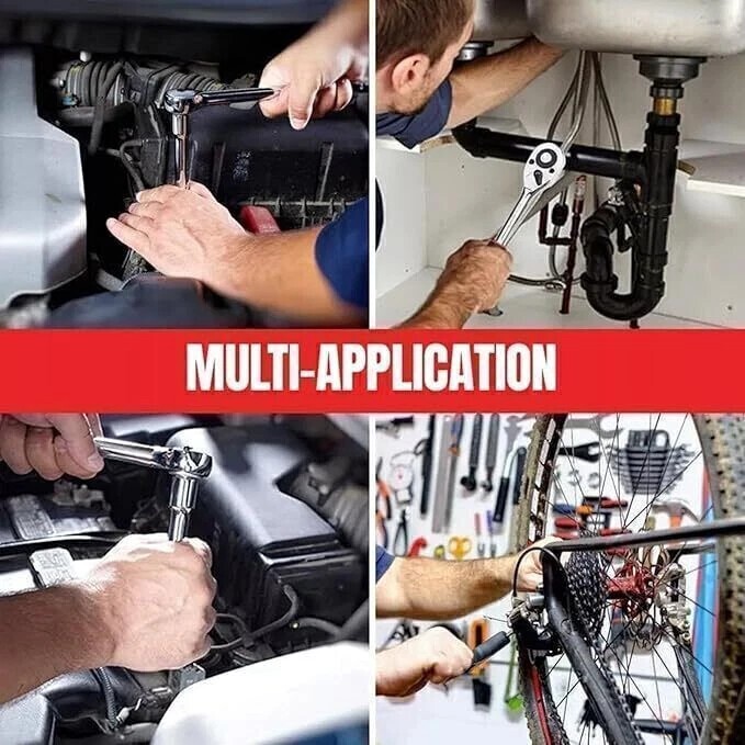 5pc Wheel Lock Removal Kit, Locking Lug Nut Removal Tool – 17MM,19MM, 21MM, 22MM