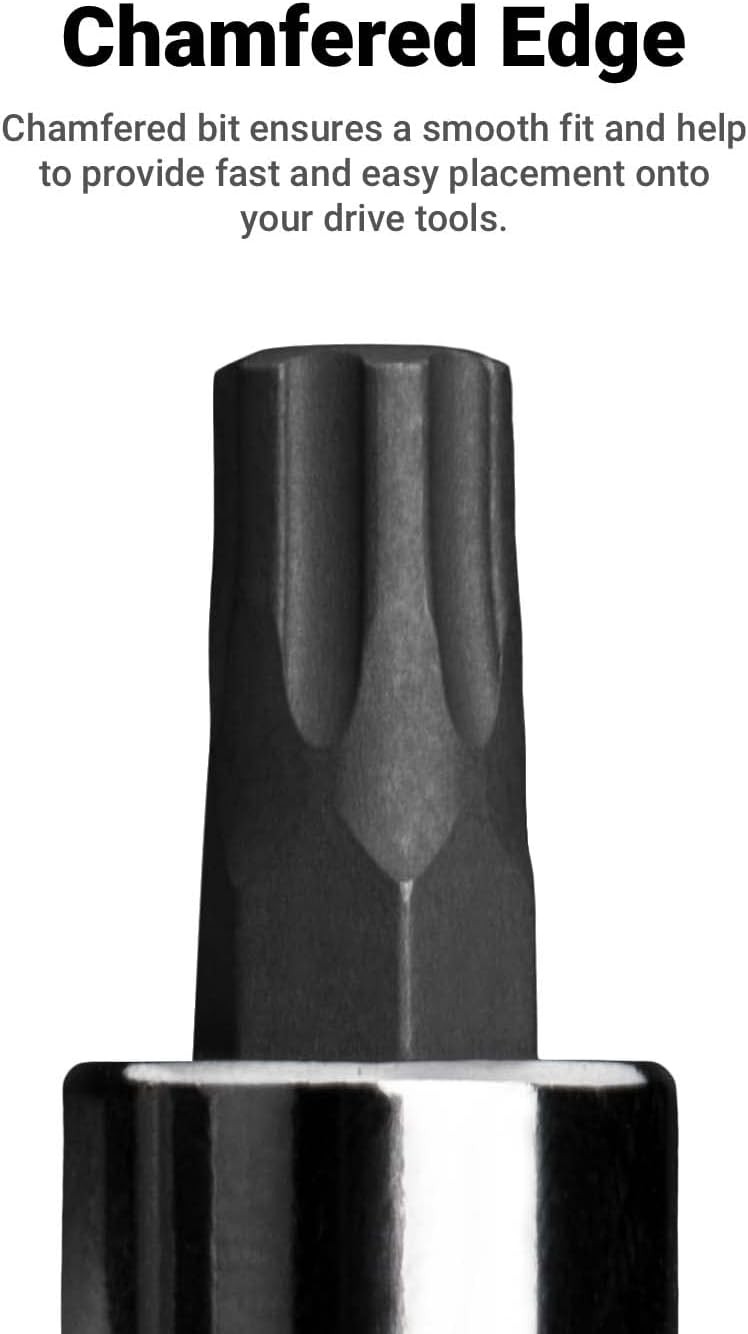 Capri Tools TP60 Star Plus Bit Socket, 1/2 in. Drive