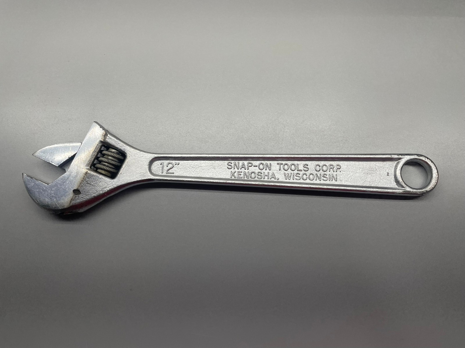 Blue-Point By Snap-on 12″ Adjustable Wrench Kenosha WI U.S.A