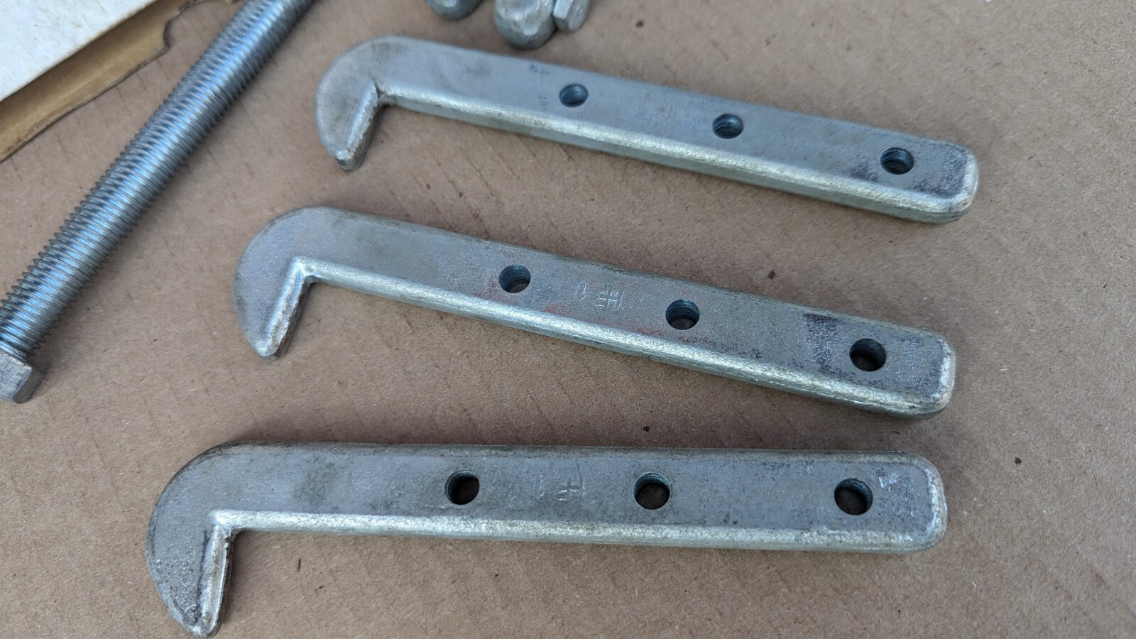 Vintage Dayton Electric USA # 15X718 Puller Large Gear and Pulley Puller Set