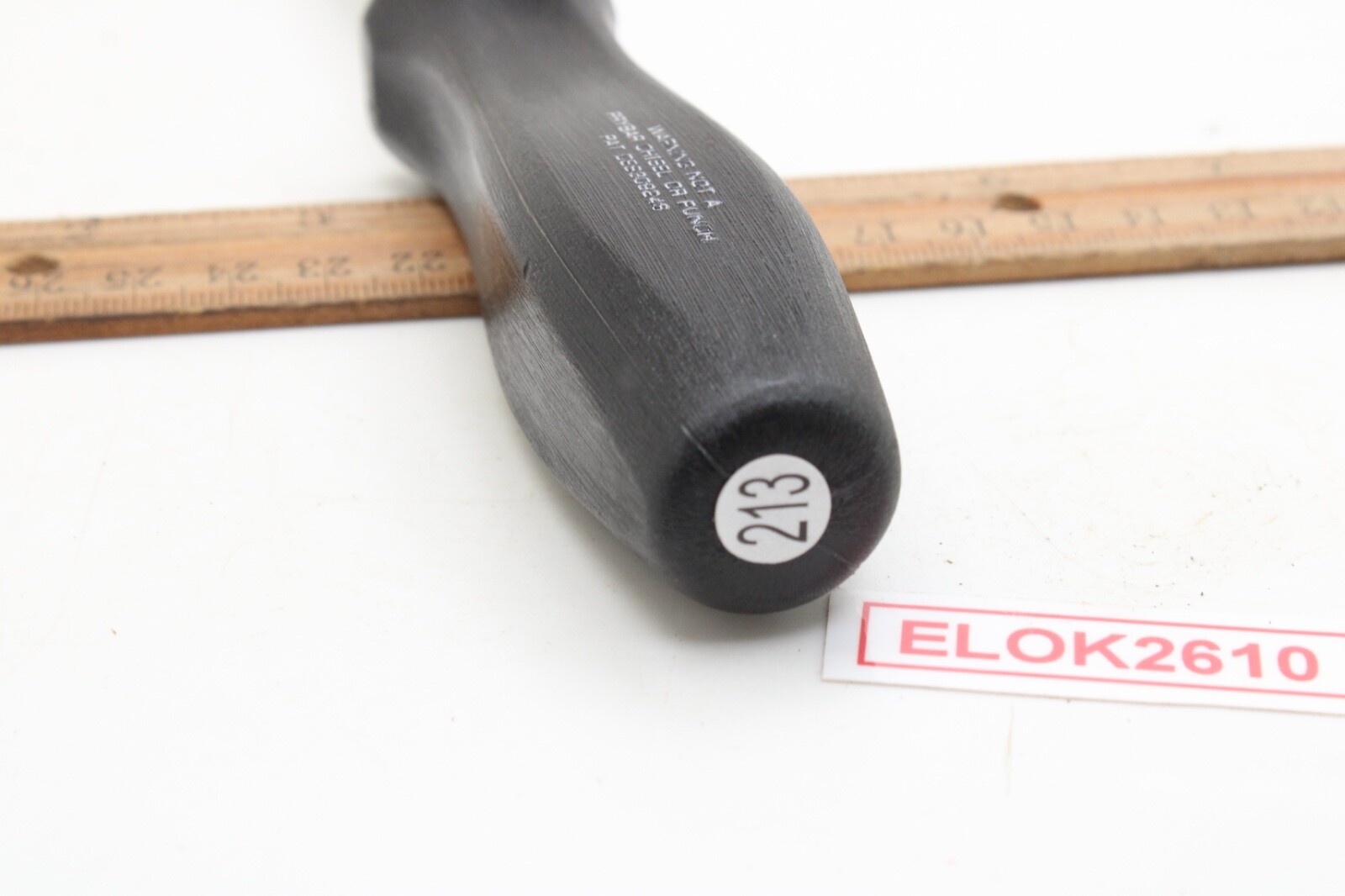 Snap-On SDABM9 9mm 9″ Long Metric Black Hard Handle Ball Hex Head Driver USA