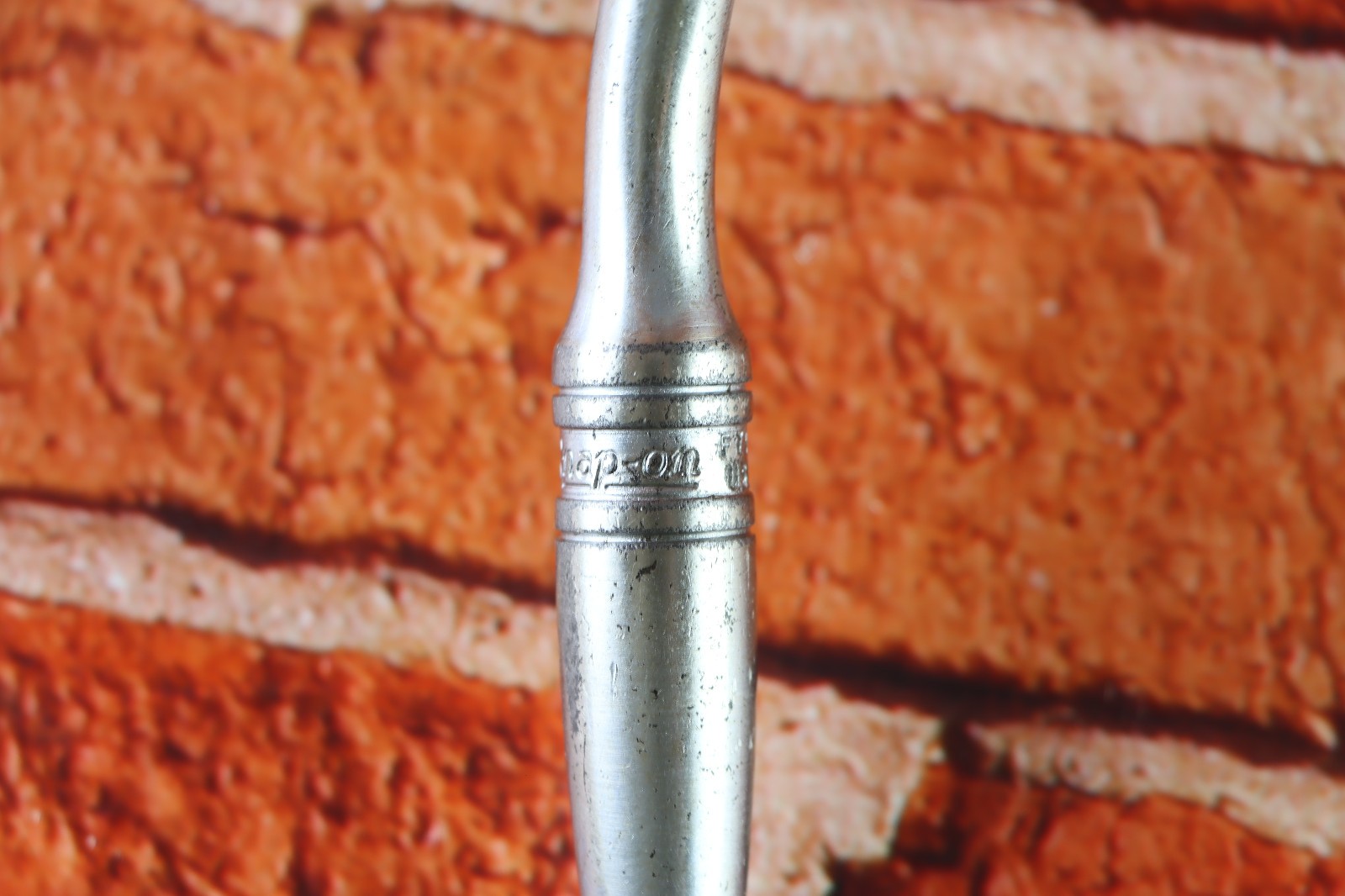 Snap-On Tools USA F712 3/8″ Drive Chrome Bent Handle Flex Head Ratchet