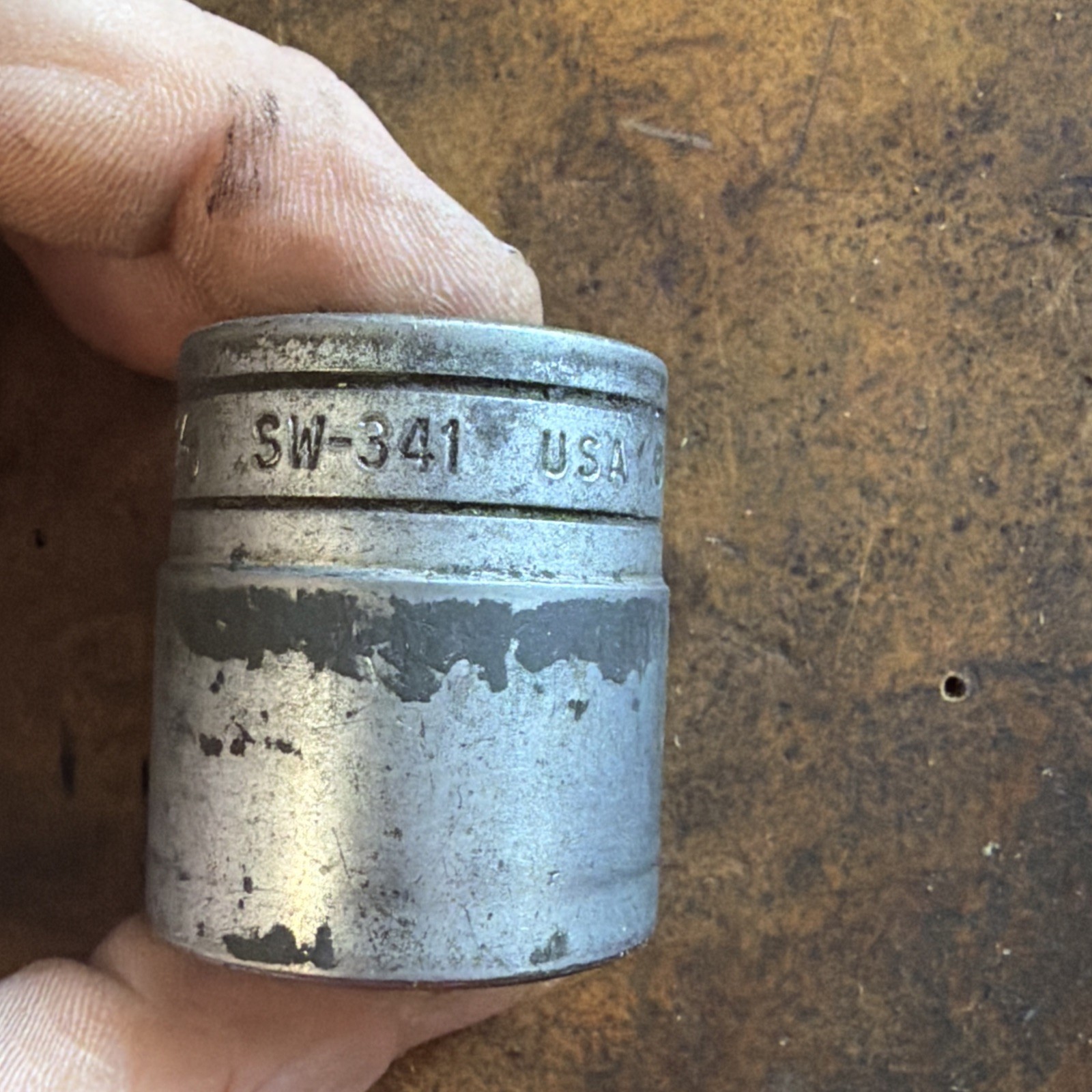SNAP ON 1/2 INCH DRIVE SOCKETS SW-381 &SW-341 SIZE 1 3/16 &1 1/16