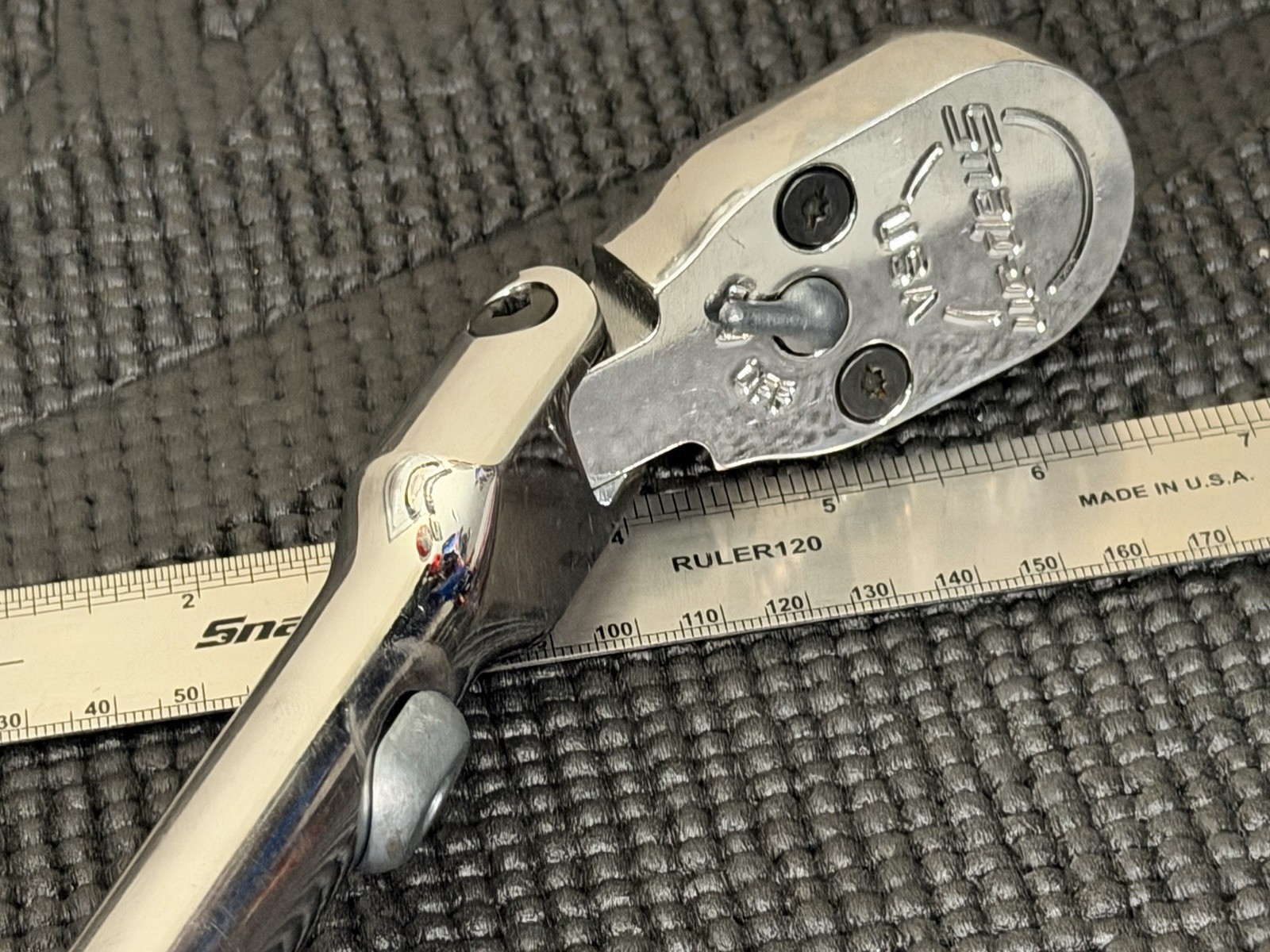 Snap-On ½» Drive Dual 80 17-5/8″ Long Flex Head Lockable Ratchet USA🇺🇸 – SX80A