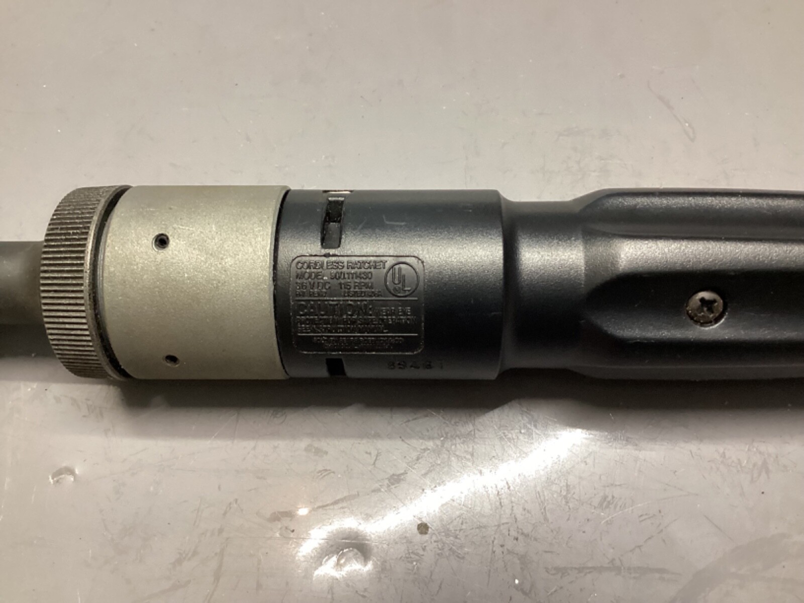 Vintage Craftsman 1/4” Drive Rechargeable Ratchet 900.111430 With Set Of Sockets