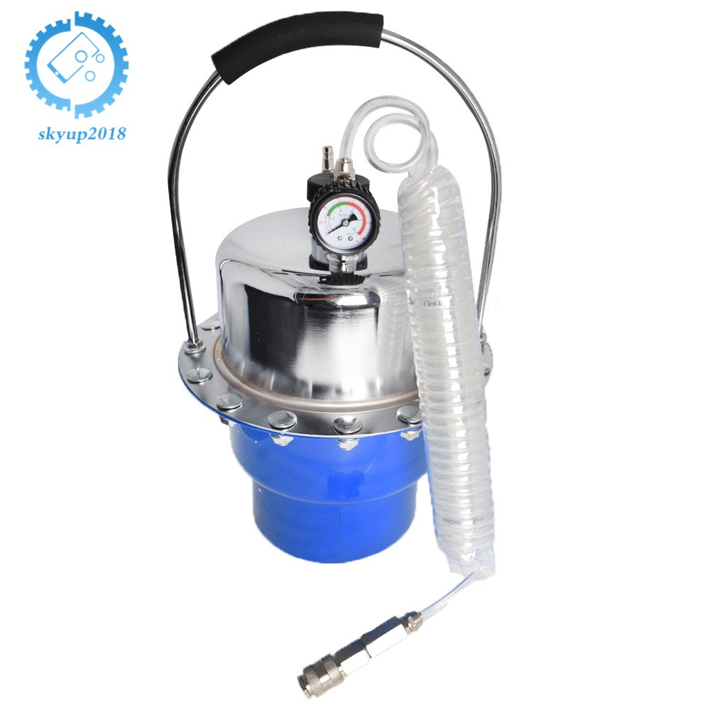 5L Portable Pneumatic Air Pressure Kit Brake & Clutch Bleeder Valve System Tool