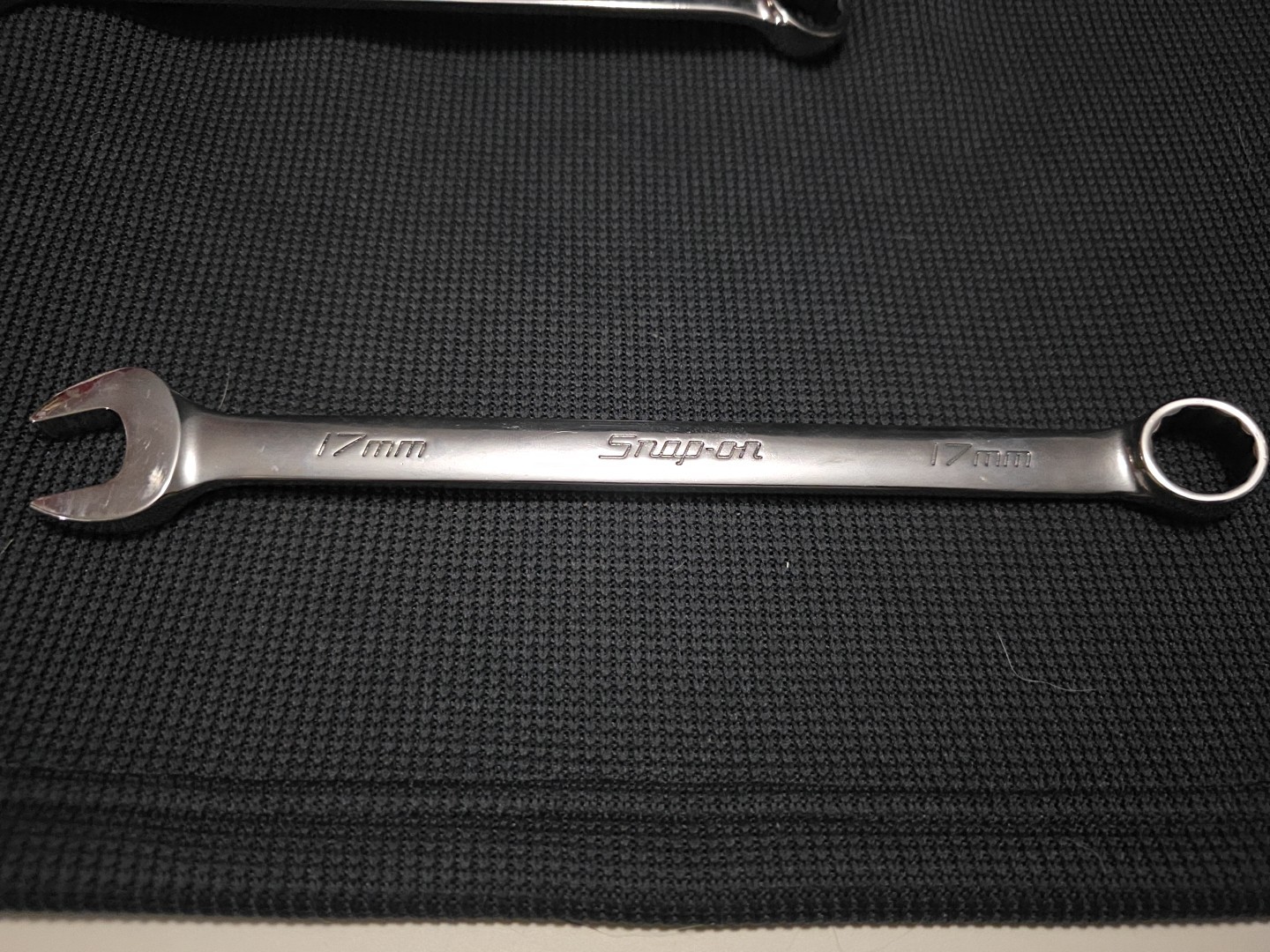 Snap-On Tools USA NEW 17mm Metric Standard Chrome Combo Wrench OEXM170B