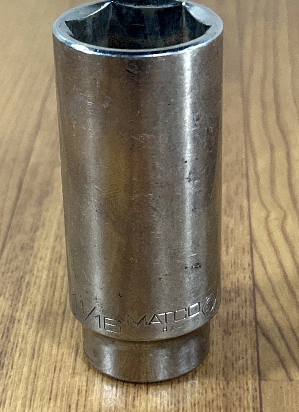 Matco Tools CD346 1-1/16in. 1/2″ Drive 6 Point Deep Chrome Socket