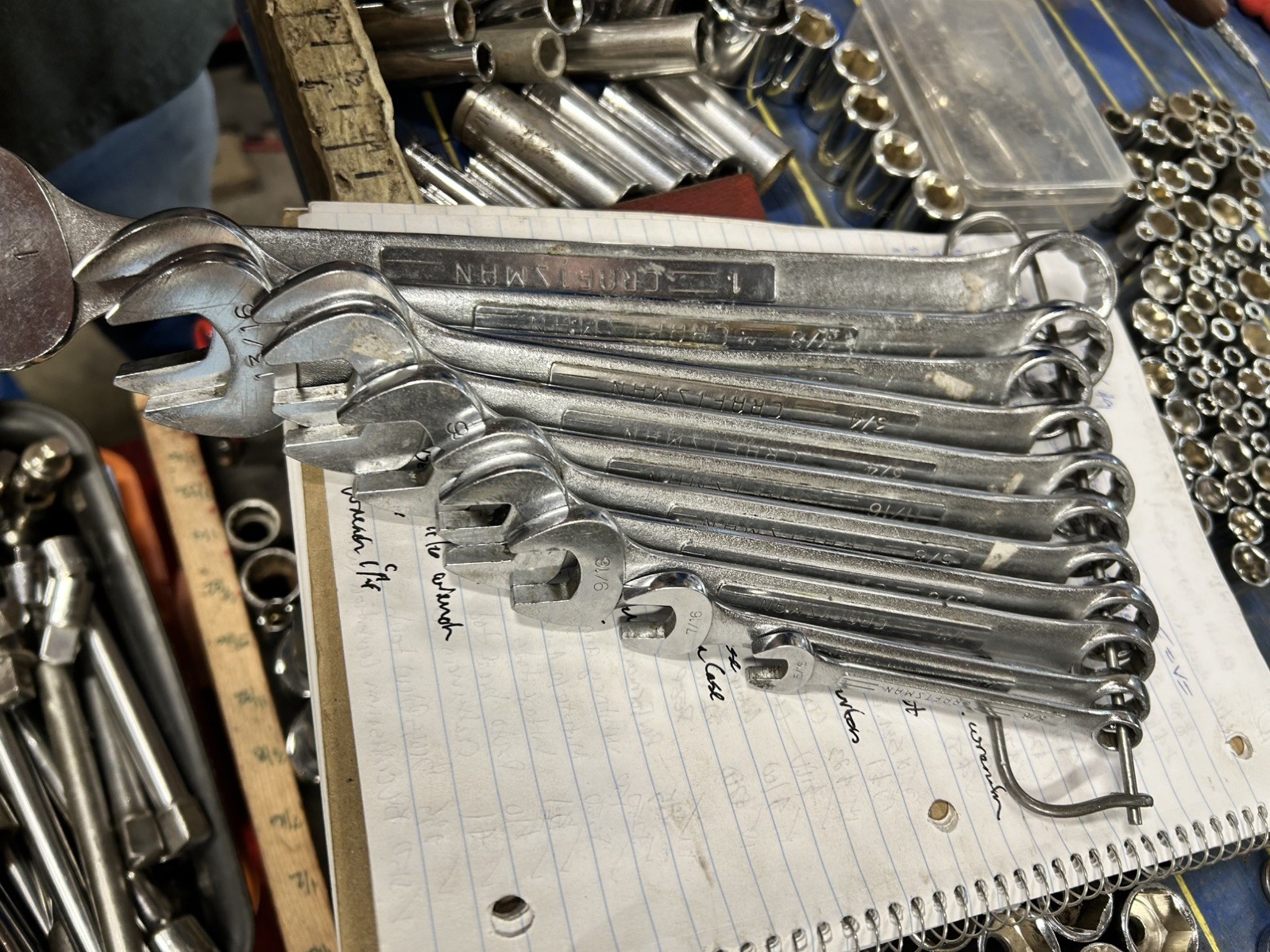 11 Craftsman Combination Wrenches Made In Japan