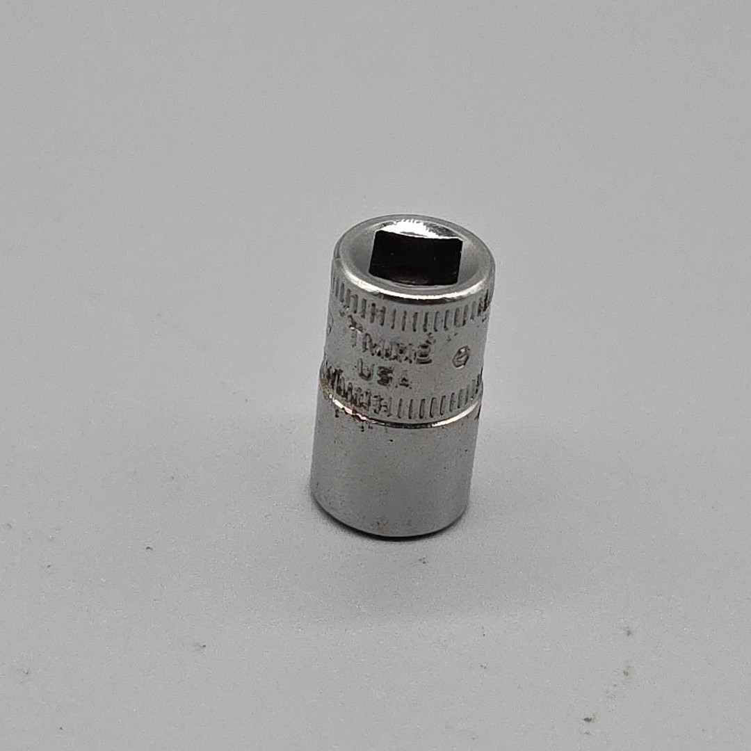 Snap- On Tools TMM9 9mm 1/4” Drive Chrome Socket 6pt USA